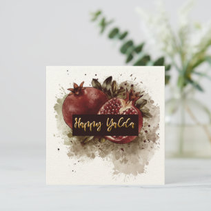 Bonne fête de la nuit de Yalda Invitation