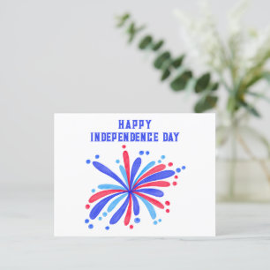 Bonne fête de l'Indépendance - Carte postale 4 jui