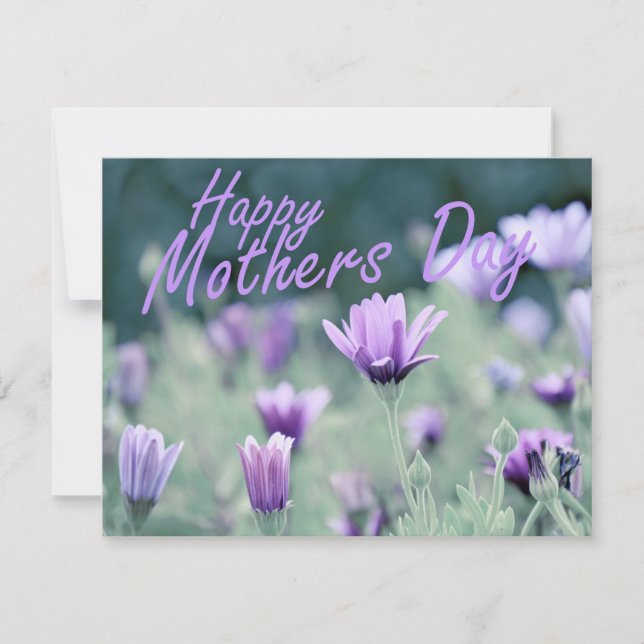 "Bonne fête des mères" (Devant)