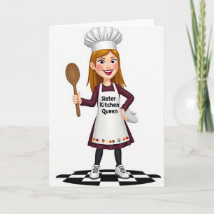 Bonne Fête des Mères Carte de Chef