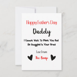 Bonne Fête des pères Papa Amour De La Carte Bump