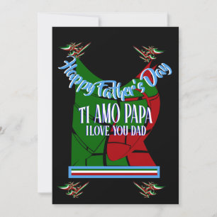 Bonne Fête des pères TI Amo Papa, Je t'aime Papa