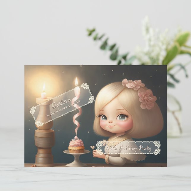 Bonne fille anniversaire 01 (Debout devant)