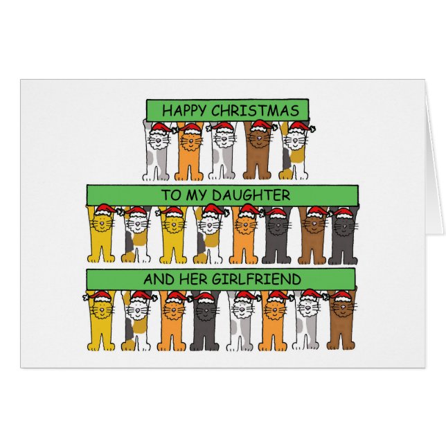 Bonne Fille de Noël et sa petite amie (Devant horizontal)