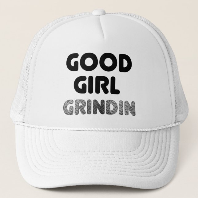 Bonne fille Grindin Casquette (Devant)