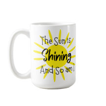 bonne humeur, heureuse, tasse