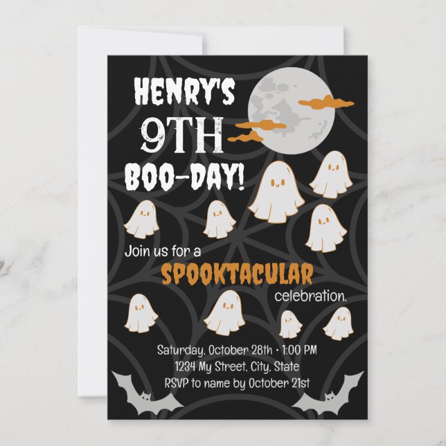 Bonne Invitation Boo Day (Devant)