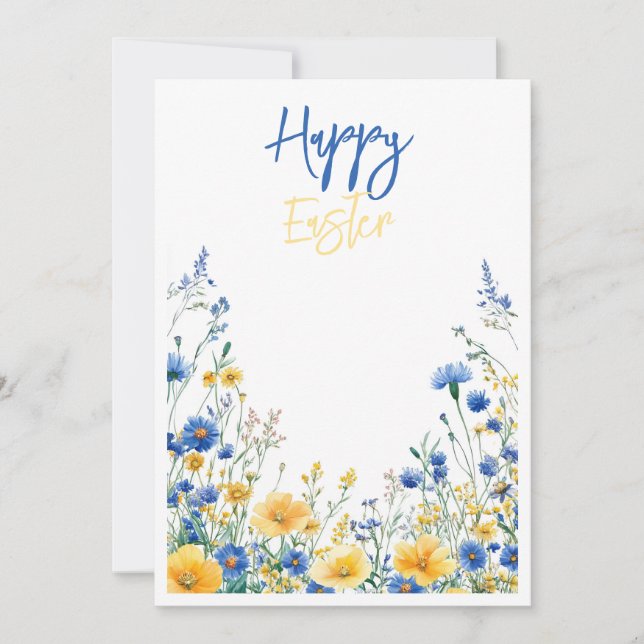 Bonne invitation de Pâques (Devant)