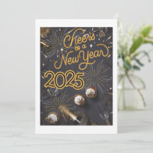 Bonne invitation du Nouvel An