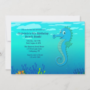 Bonne Invitation Seahorse