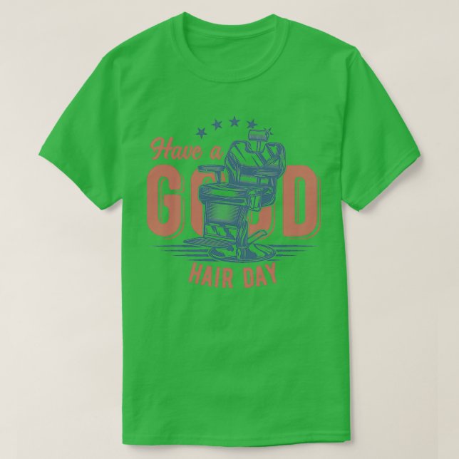 Bonne journée cheveux Classic TShirt (Design devant)