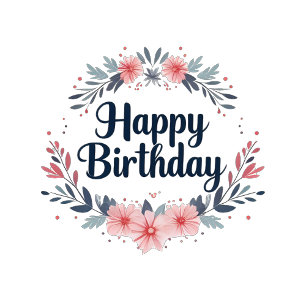 Bonne journée et fête d'anniversaire