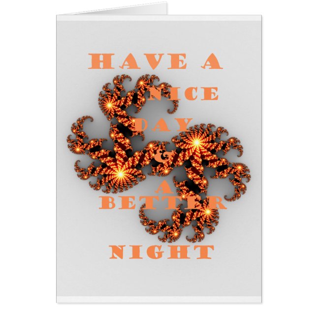 Bonne journée et meilleure nuit (Devant)