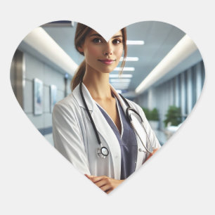 Bonne journée infirmière autocollants