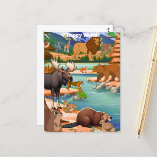 Bonne Journée mondiale des cartes postales Anima