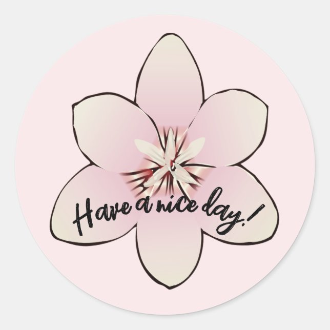 Bonne journée Stickers (Devant)