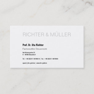 Bonne lecture, Cartes de Visite professionnelles