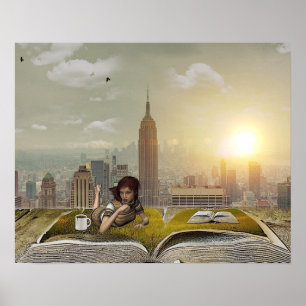 BONNE LECTURE POSTER : Reading Refuge