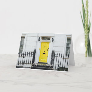 Bonne maison anniversaire carte de référence housi