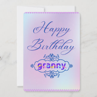 BONNE mamie d'anniversaire (grand-mère)