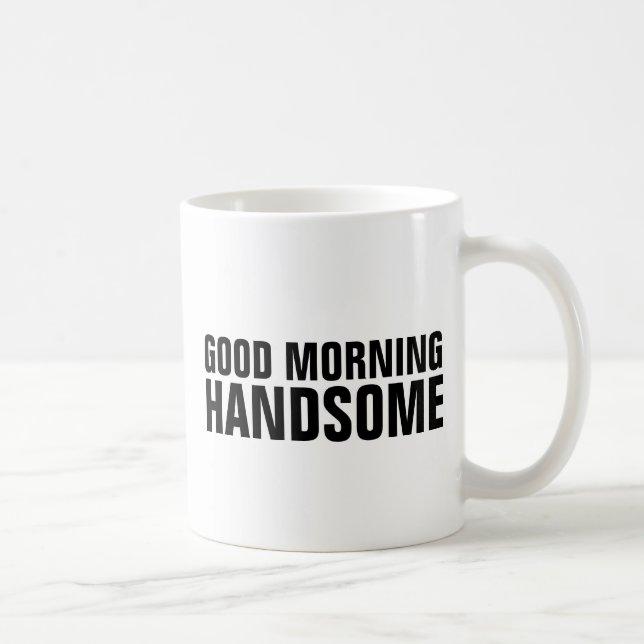 BONNE MORNER HANDSOME CAFÉ MUG (Droite)