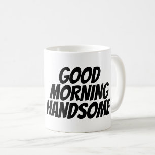 BONNE MORNER HANDSOME Café Mugs pour mari