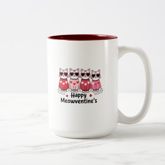 Bonne Mug Meowentine (Droit)