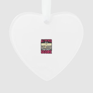Bonne note de crédit vintage drôle de chemise de f