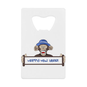 bonne nouvelle année, nouvelle année, singe, drôle