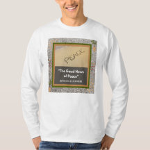 Bonne nouvelle de la paix - T-shirt blanc à manche