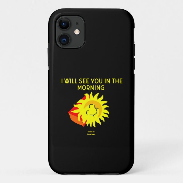 Bonne nuit Sun Apple iPhone 11 Coque (Dos)