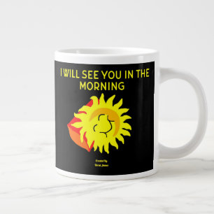 Bonne nuit Sun Jumbo Mug