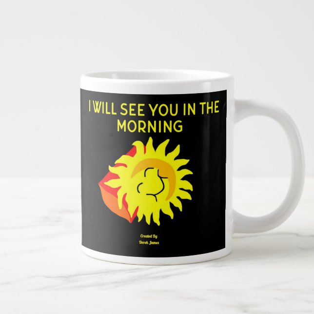 Bonne nuit Sun Jumbo Mug (Droite)