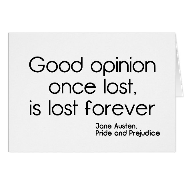 Bonne opinion (Devant horizontal)