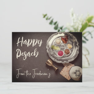 Bonne Pâque Invitation Seder Pesach