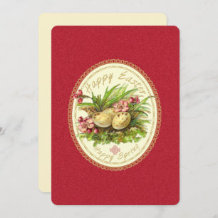 Bonne Pâques - Carte d'invitation