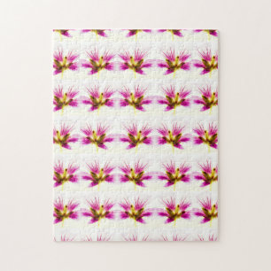 Bonne Puzzle Rose Floral De Chance !