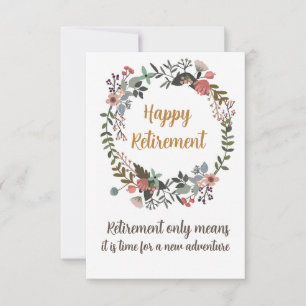 Bonne retraite Félicitations voeux Cadeau