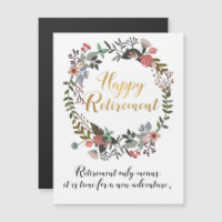 Bonne retraite Félicitations voeux Cadeau