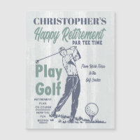 Bonne retraite Retro Golf