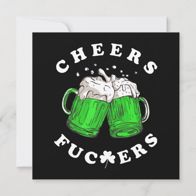 Bonne Saint-Patrick Bière Drôle (Devant)