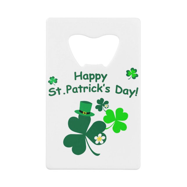 Bonne Saint Patrick's Day (Devant)