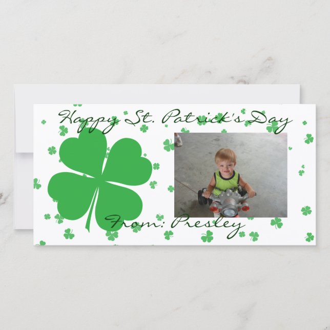 Bonne Saint Patrick's Day (Devant)