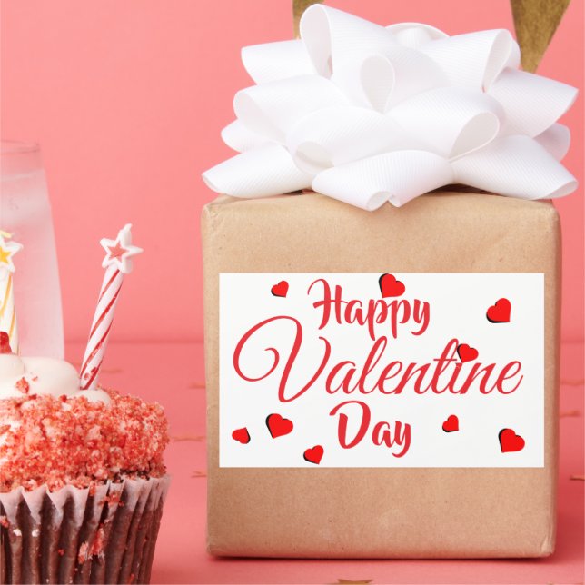Bonne Saint Valentin Autocollant (Fête)