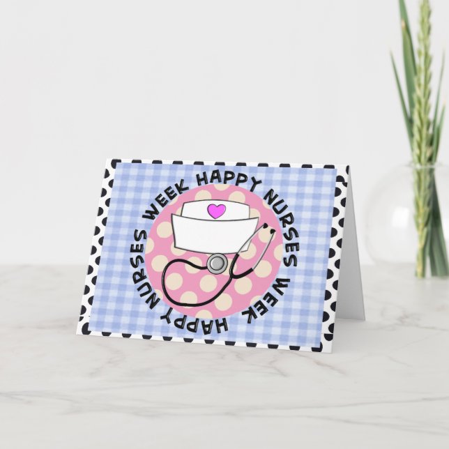 Bonne semaine des infirmières Cartes de voeux (Devant)