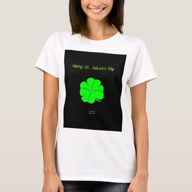 Bonne St. Patrick's Day femme blanc T-shirt (Devant)