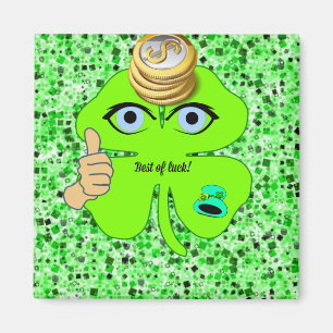 Bonne St. Patrick's Day Magnet Shamrock
