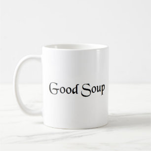 bonne tasse de café à soupe