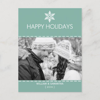 Bonne Vacances Turquoise Carte postale