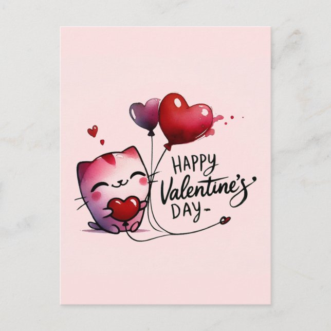 Bonne Valentines Day Love Cartes (Devant)